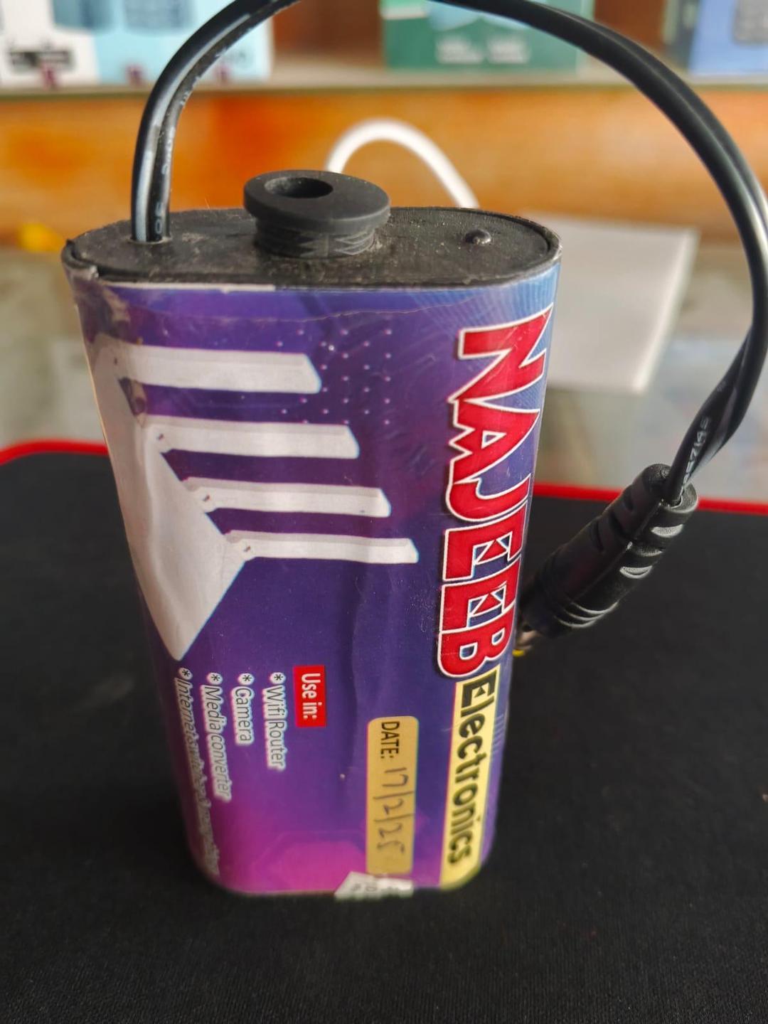 Portable Wireless Wifi Router UPS - 25 Watts Power Supply