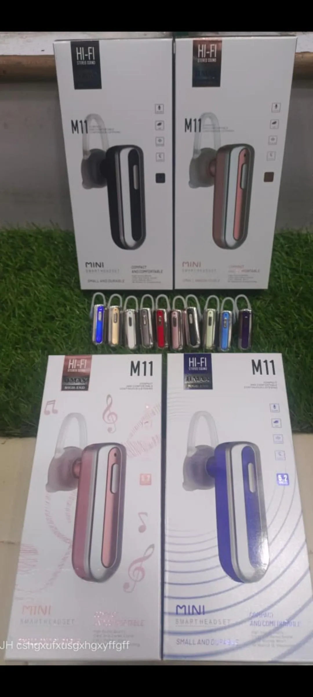 Mini Wireless Earbuds M11 Fast Charge Black