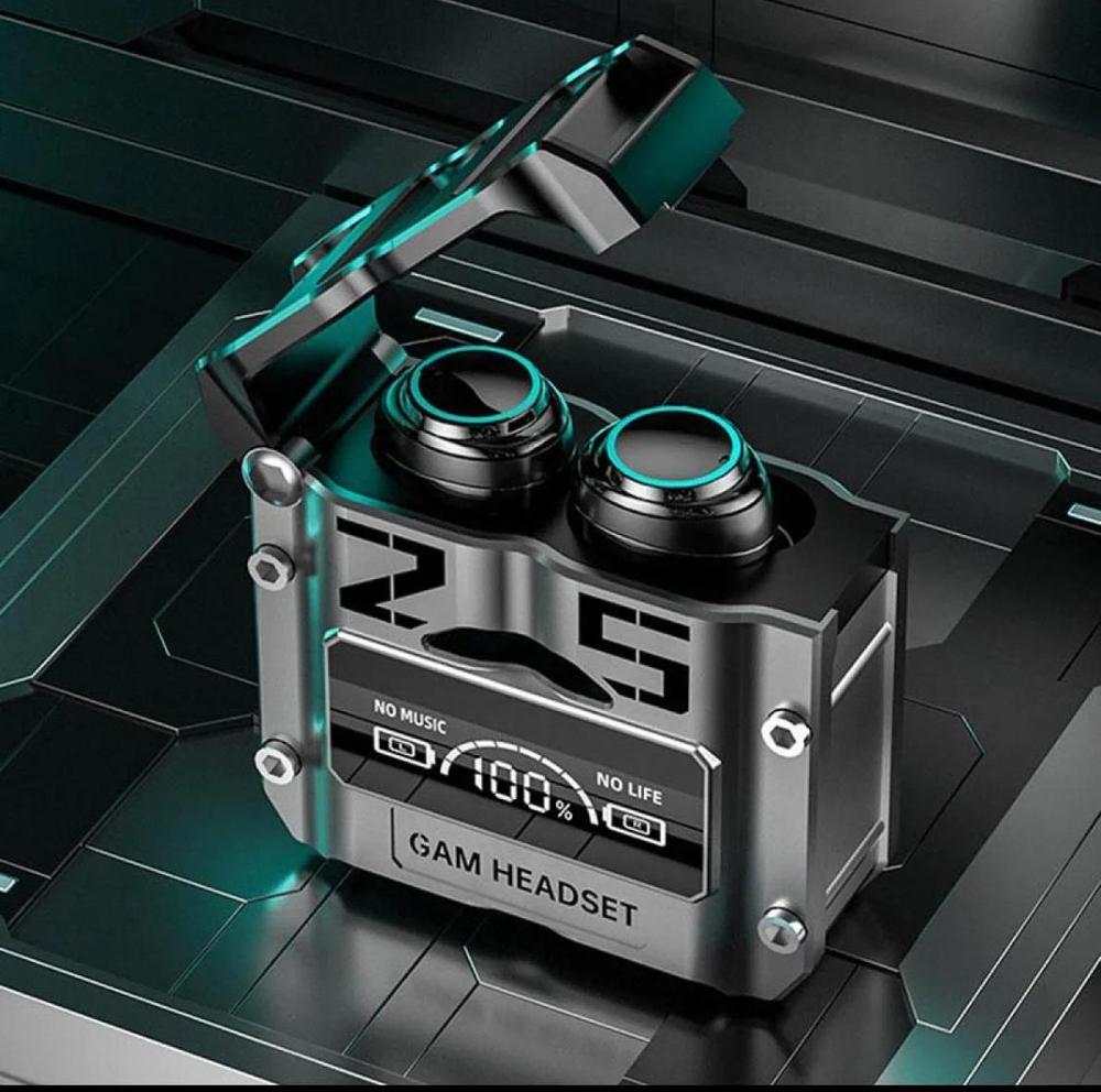 Gaming Earbuds with Dual Microphones & Charging Case