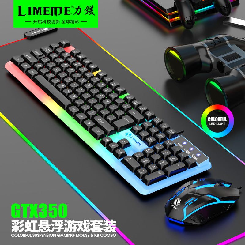Lumina Gaming Mouse & Keyboard Combo RGB LED