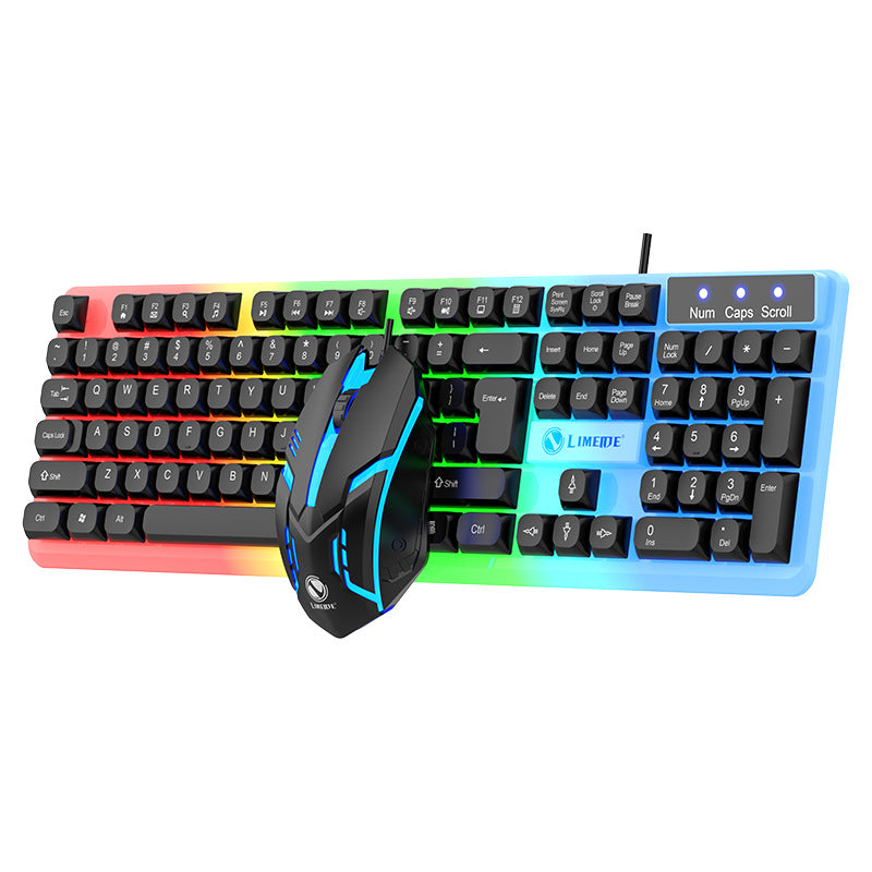 Lumina Gaming Mouse & Keyboard Combo RGB LED